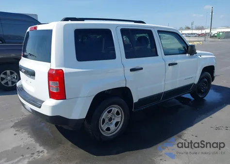 2012 Jeep Patriot Sport z USA, uszkodzony, nr VIN 1C4NJPBA0CD505552